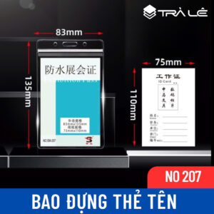 Bao đựng thẻ tên 207