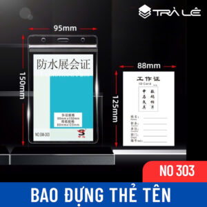 Bao đựng thẻ tên 303