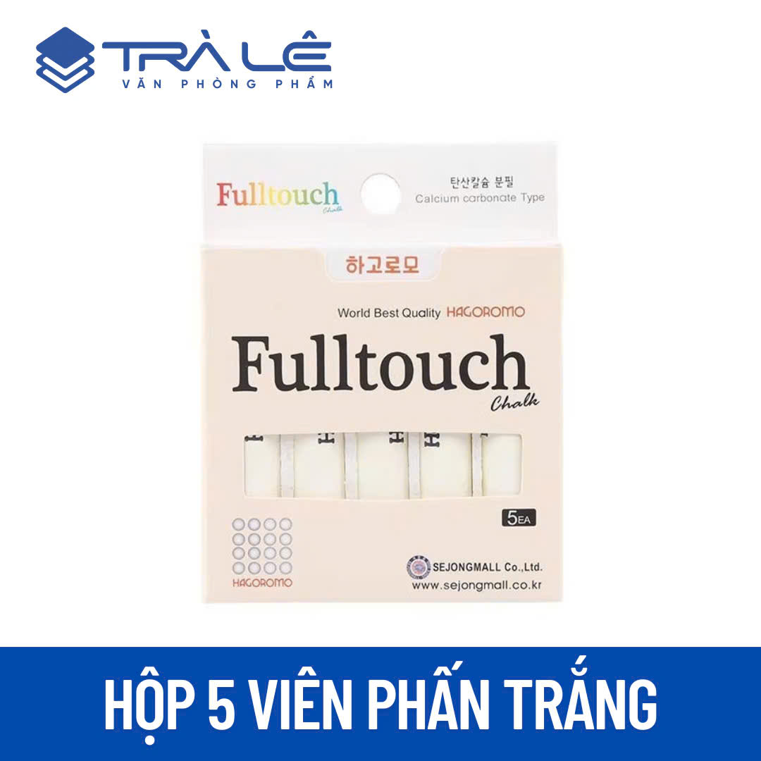 Hagoromo Fulltouch - Hộp 5 viên phấn trắng