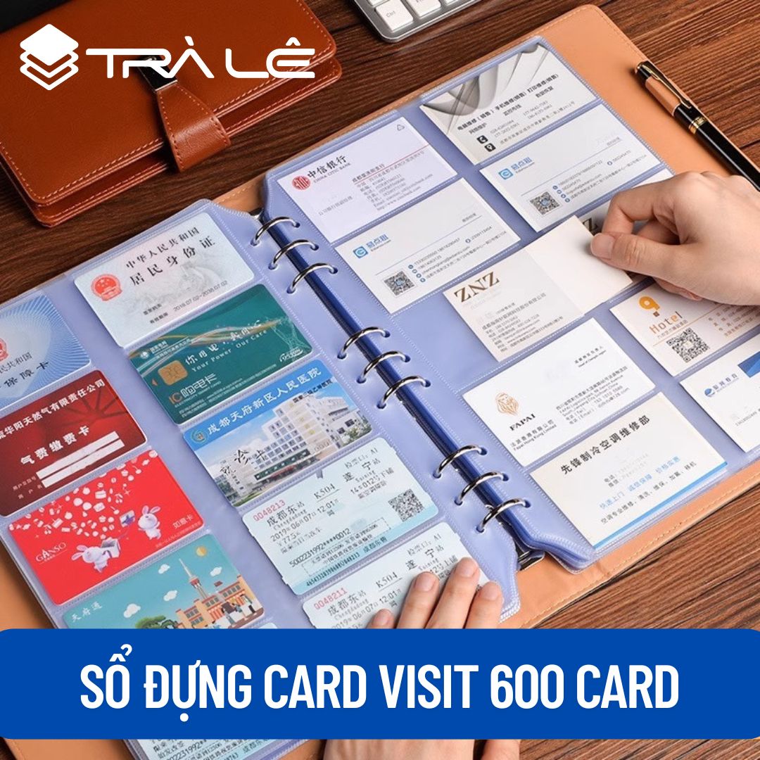 Sổ đựng card visit 600 card