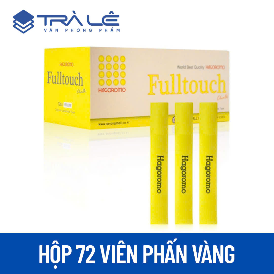 Phấn Hagoromo Fulltouch - Hộp 72 viên MÀU VÀNG