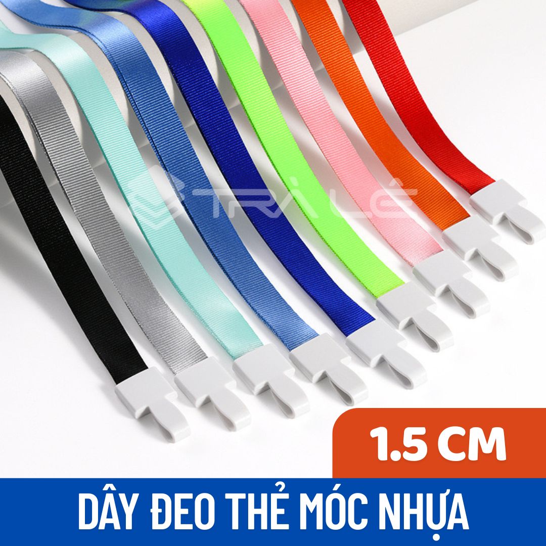 dây dây đeo thẻ móc nhựa