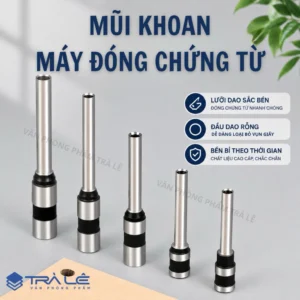 Mũi khoan máy đóng chứng từ