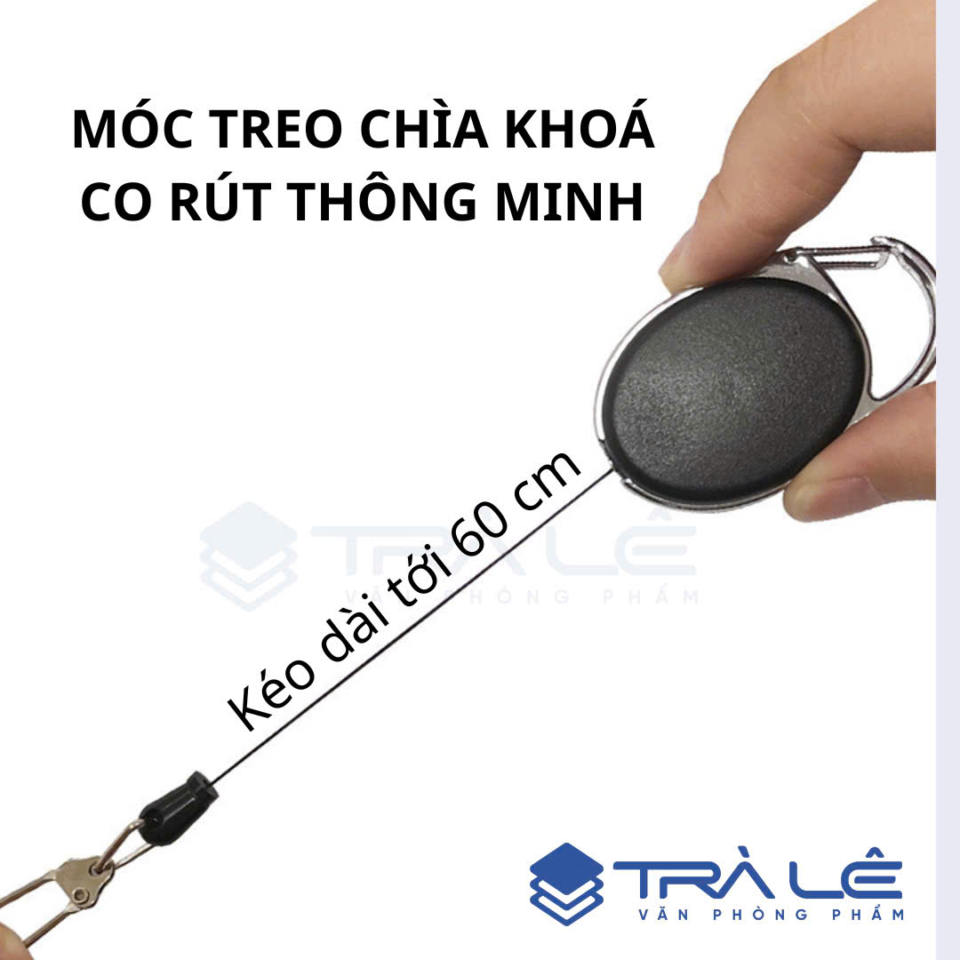 Móc Đeo Thẻ Co Rút Thông Minh