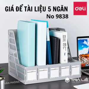 Giá Để Tài Liệu 5 Ngăn Deli 9838