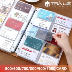 Sổ Đựng Name Card 4 Còng