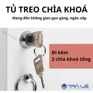 Tủ treo chìa khóa 48 chìa bằng thép sơn tĩnh điện, có khóa bảo mật, kèm móc treo. Giải pháp quản lý chìa khóa chuyên nghiệp cho văn phòng.