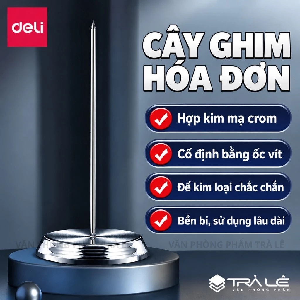 Cây ghim hóa đơn Deli 0241